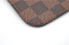 Authentic Louis Vuitton Damier Neverfull Pouch Purse Clutch Bag LV 6497F