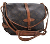 Auth Louis Vuitton Monogram Saumur 30 Shoulder Cross Body Bag M42256 LV 6498D