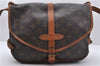 Auth Louis Vuitton Monogram Saumur 30 Shoulder Cross Body Bag M42256 LV 6498D