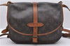Auth Louis Vuitton Monogram Saumur 30 Shoulder Cross Body Bag M42256 LV 6498D