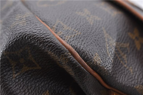 Auth Louis Vuitton Monogram Saumur 30 Shoulder Cross Body Bag M42256 LV 6498D