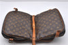 Auth Louis Vuitton Monogram Saumur 30 Shoulder Cross Body Bag M42256 LV 6498D