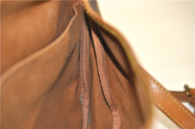 Auth Louis Vuitton Monogram Saumur 30 Shoulder Cross Body Bag M42256 LV 6498D