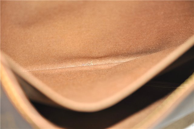 Auth Louis Vuitton Monogram Saumur 30 Shoulder Cross Body Bag M42256 LV 6498D