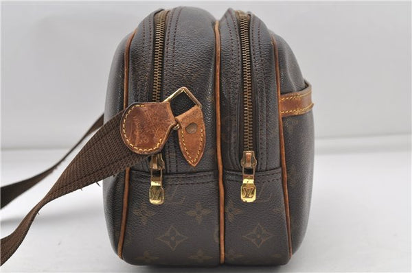 Auth Louis Vuitton Monogram Reporter PM Shoulder Cross Body Bag M45254 LV 6499D