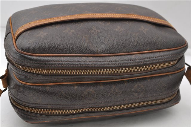 Auth Louis Vuitton Monogram Reporter PM Shoulder Cross Body Bag M45254 LV 6499D