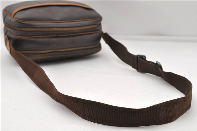 Auth Louis Vuitton Monogram Reporter PM Shoulder Cross Body Bag M45254 LV 6499D
