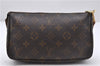 Authentic Louis Vuitton Monogram Pochette Accessoires Pouch M51980 LV 6500D