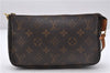 Authentic Louis Vuitton Monogram Pochette Accessoires Pouch M51980 LV 6500D