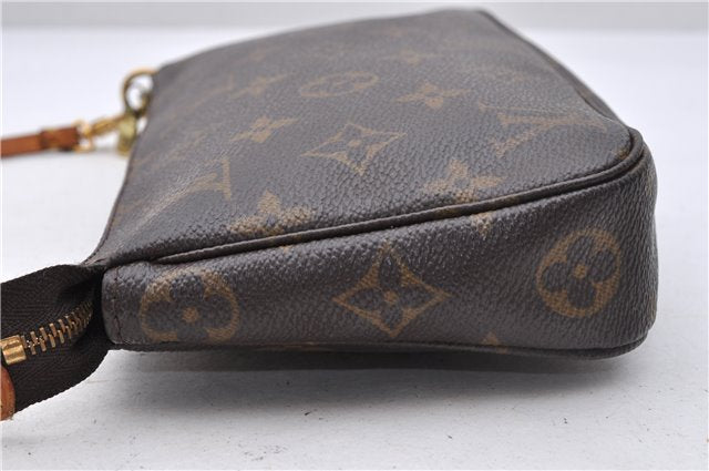 Authentic Louis Vuitton Monogram Pochette Accessoires Pouch M51980 LV 6500D