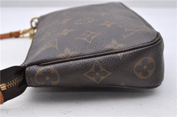 Authentic Louis Vuitton Monogram Pochette Accessoires Pouch M51980 LV 6500D