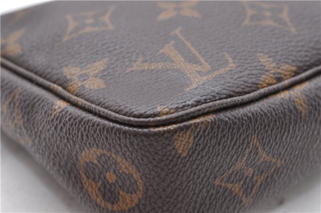 Authentic Louis Vuitton Monogram Pochette Accessoires Pouch M51980 LV 6500D