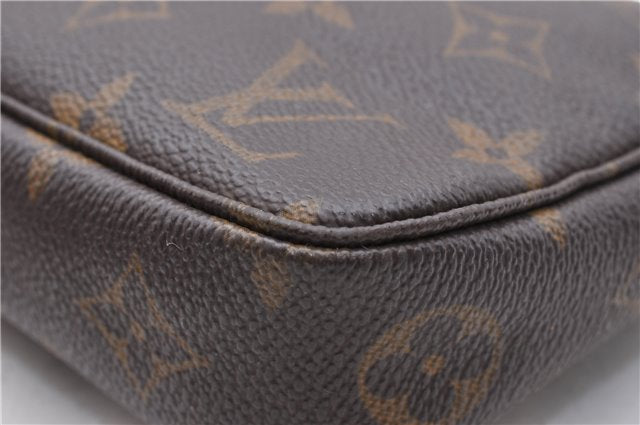 Authentic Louis Vuitton Monogram Pochette Accessoires Pouch M51980 LV 6500D