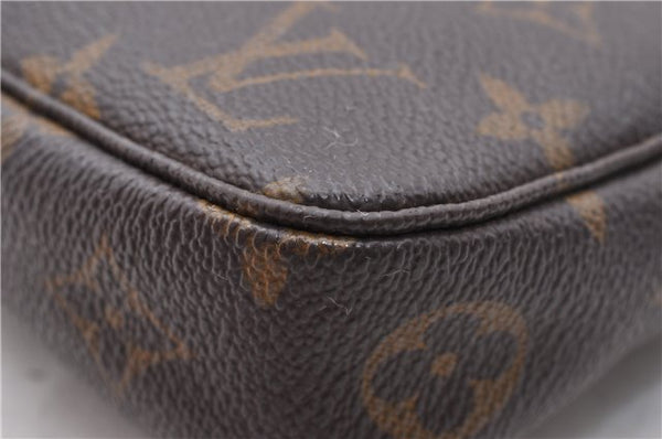 Authentic Louis Vuitton Monogram Pochette Accessoires Pouch M51980 LV 6500D