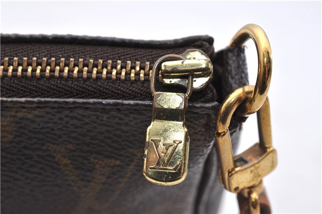 Authentic Louis Vuitton Monogram Pochette Accessoires Pouch M51980 LV 6500D