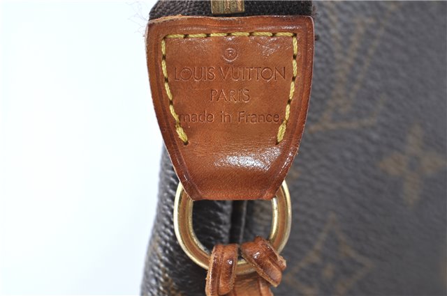 Authentic Louis Vuitton Monogram Pochette Accessoires Pouch M51980 LV 6500D