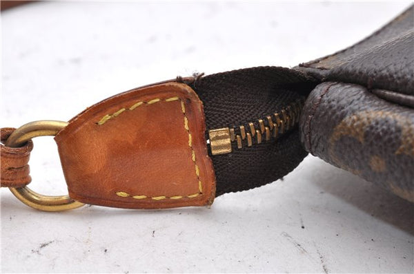 Authentic Louis Vuitton Monogram Pochette Accessoires Pouch M51980 LV 6500D