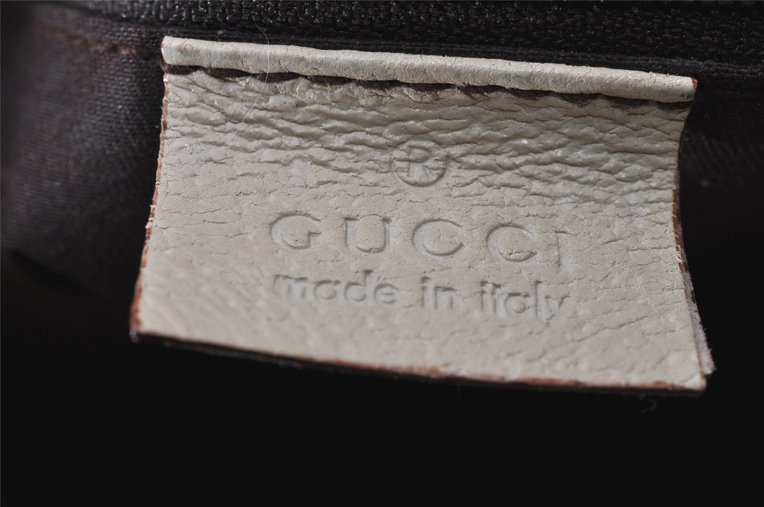 Authentic GUCCI Eclipse Shoulder Tote Bag GG Canvas Leather 120840 Brown 6502I