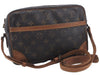 Auth Louis Vuitton Monogram Trocadero 27 Shoulder Cross Body Bag M51274 LV 6503D
