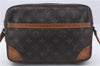 Auth Louis Vuitton Monogram Trocadero 27 Shoulder Cross Body Bag M51274 LV 6503D
