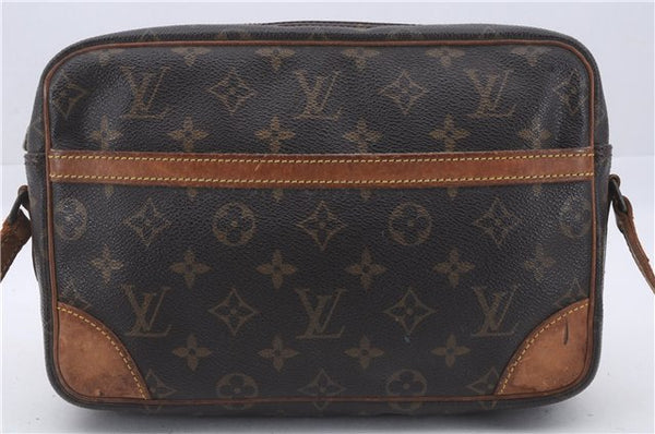 Auth Louis Vuitton Monogram Trocadero 27 Shoulder Cross Body Bag M51274 LV 6503D