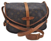 Auth Louis Vuitton Monogram Saumur 30 Shoulder Cross Body Bag M42256 LV 6504D