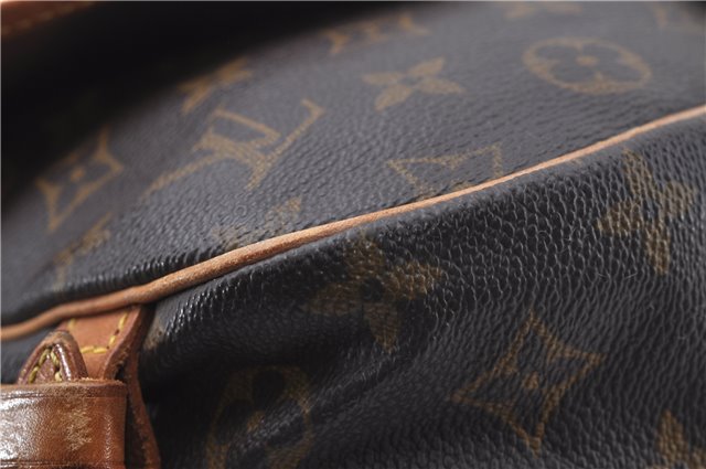 Auth Louis Vuitton Monogram Saumur 30 Shoulder Cross Body Bag M42256 LV 6504D