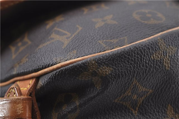 Auth Louis Vuitton Monogram Saumur 30 Shoulder Cross Body Bag M42256 LV 6504D