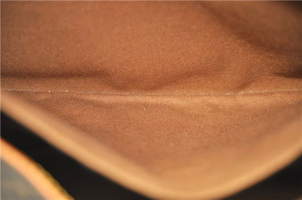 Auth Louis Vuitton Monogram Saumur 30 Shoulder Cross Body Bag M42256 LV 6504D