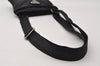 Authentic PRADA Nylon Tessuto Leather Shoulder Cross Body Bag Purse Black 6504I