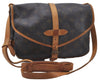 Auth Louis Vuitton Monogram Saumur 30 Shoulder Cross Body Bag M42256 LV 6505D