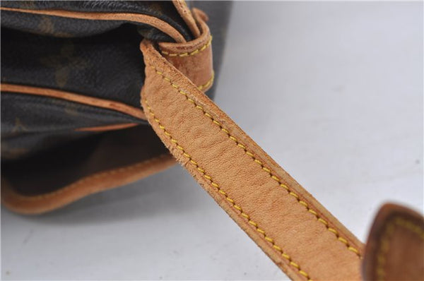 Auth Louis Vuitton Monogram Saumur 30 Shoulder Cross Body Bag M42256 LV 6505D