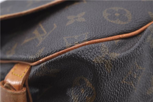 Auth Louis Vuitton Monogram Saumur 30 Shoulder Cross Body Bag M42256 LV 6505D
