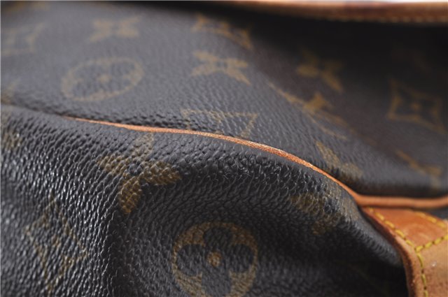 Auth Louis Vuitton Monogram Saumur 30 Shoulder Cross Body Bag M42256 LV 6505D