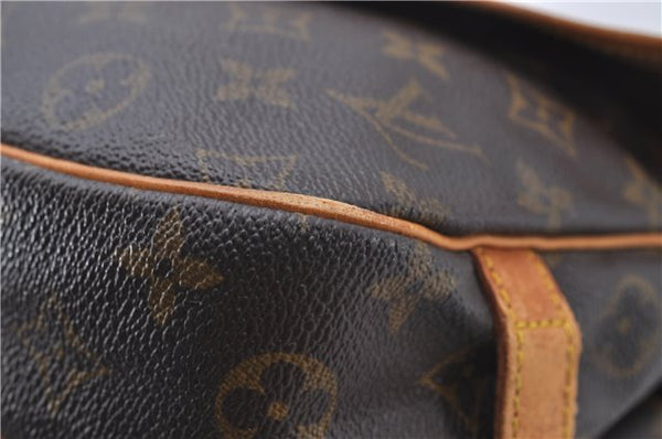 Auth Louis Vuitton Monogram Saumur 30 Shoulder Cross Body Bag M42256 LV 6505D