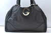 Authentic GUCCI Guccissima GG Leather Shoulder Tote Bag 223972 Black 6505E