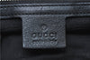 Authentic GUCCI Guccissima GG Leather Shoulder Tote Bag 223972 Black 6505E