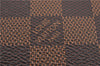 Authentic Louis Vuitton Damier Neverfull Pouch Purse Clutch Bag LV 6505F