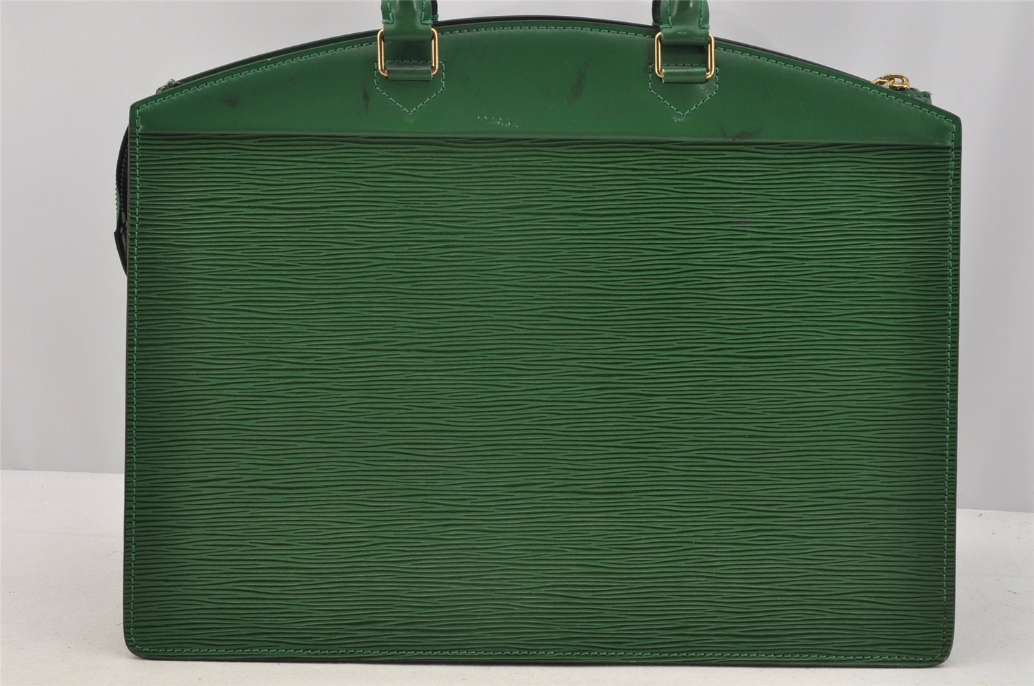 Authentic Louis Vuitton Epi Riviera Hand Bag Green M48184 LV Junk 6505I