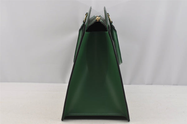 Authentic Louis Vuitton Epi Riviera Hand Bag Green M48184 LV Junk 6505I