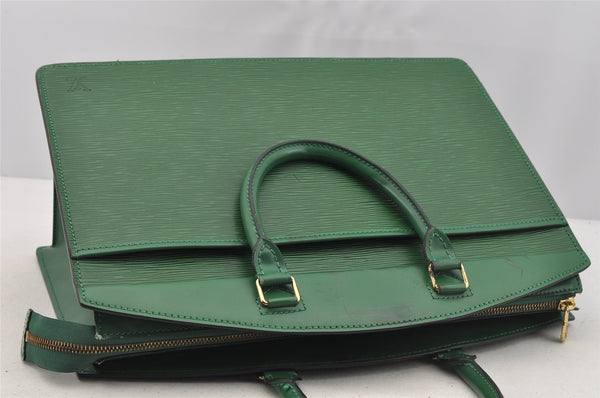 Authentic Louis Vuitton Epi Riviera Hand Bag Green M48184 LV Junk 6505I