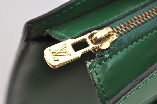 Authentic Louis Vuitton Epi Riviera Hand Bag Green M48184 LV Junk 6505I
