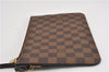 Authentic Louis Vuitton Damier Neverfull Pouch Purse Clutch Bag LV 6506F