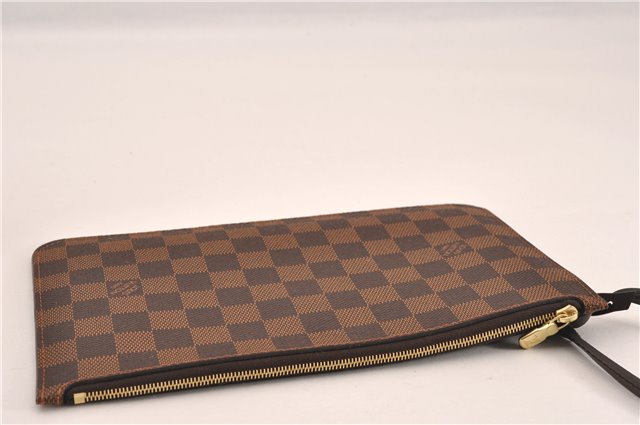 Authentic Louis Vuitton Damier Neverfull Pouch Purse Clutch Bag LV 6506F