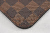 Authentic Louis Vuitton Damier Neverfull Pouch Purse Clutch Bag LV 6506F