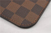 Authentic Louis Vuitton Damier Neverfull Pouch Purse Clutch Bag LV 6506F