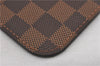 Authentic Louis Vuitton Damier Neverfull Pouch Purse Clutch Bag LV 6506F