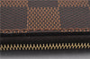 Authentic Louis Vuitton Damier Neverfull Pouch Purse Clutch Bag LV 6506F