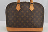 Authentic Louis Vuitton Monogram Alma Hand Bag Purse M51130 LV 6506I