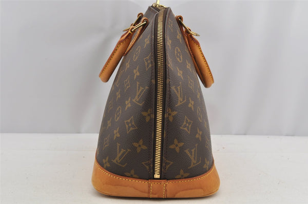 Authentic Louis Vuitton Monogram Alma Hand Bag Purse M51130 LV 6506I